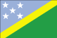 所罗门群岛旗子