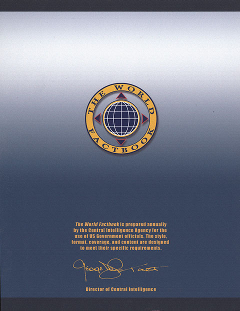 2001 Back Cover